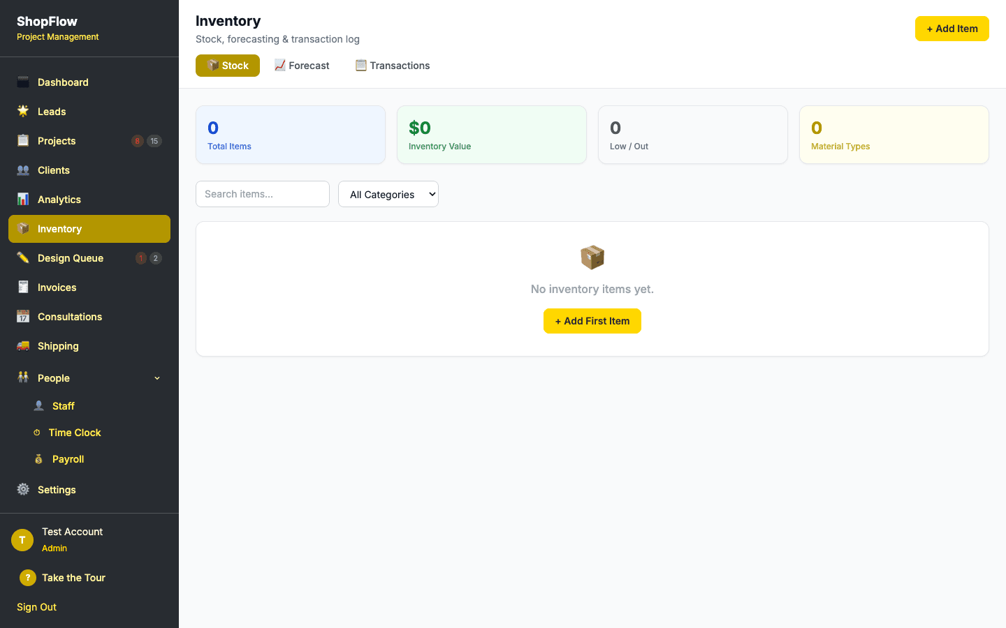 Inventory Management